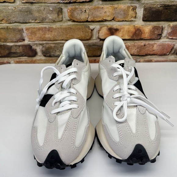 New Balance 327 Casual Sneakers Womens Size 7.5 Seasalt White Black WS327V1 - Picture 4 of 12